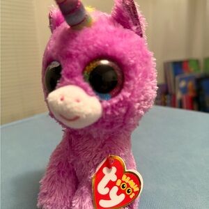 TY Beanie Babies Beanie Boo Heather Unicorn